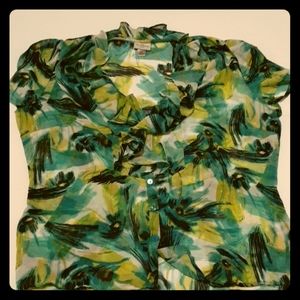 Sheer Worthington blouse